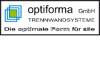 OPTIFORMA GMBH TRENNWANDSYSTEME