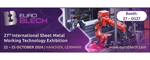 Besuchen Sie uns auf der EuroBLECH in Hannover!