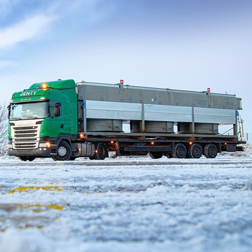 PROJEKT TRANSPORT VON AUSRÜSTUNG NACH SERBIEN