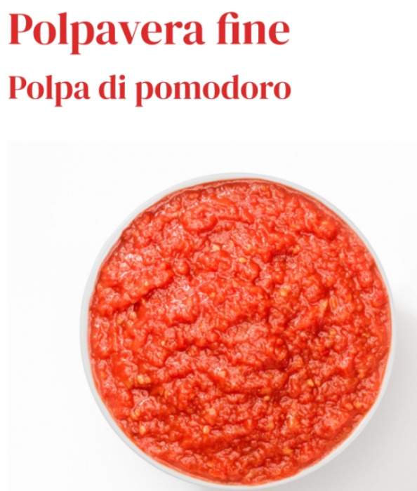 POLPA DI POMODORO ITALIANO