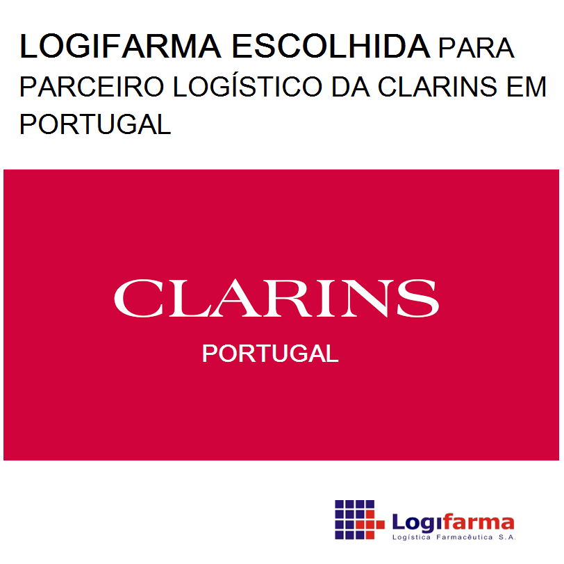 LOGIFARMA ESCOLHIDA POR CLARINS